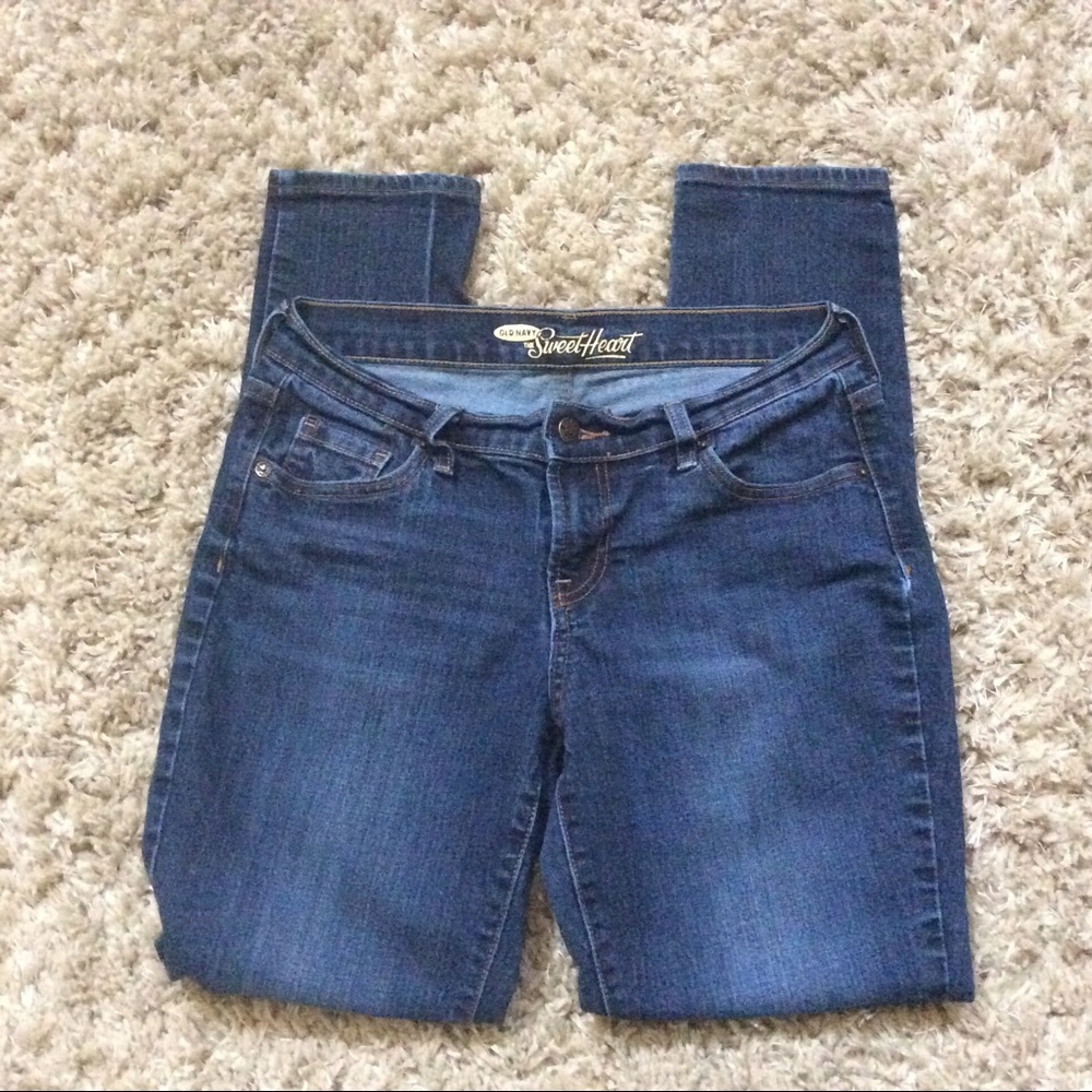 Old Navy Sweetheart Ladies blue jeans
